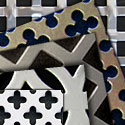 anodised and powder coated aluminium decorative grilles