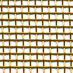 brass wire mesh - 3mm holes, 1mm wire