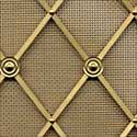 regency diamond brass made to measure grilles